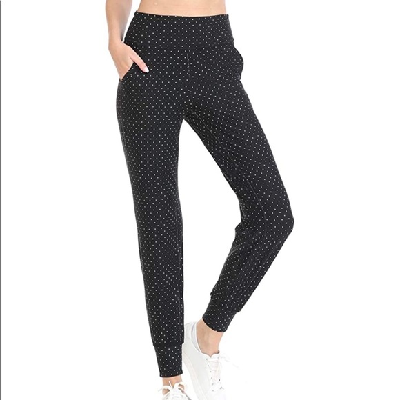 Leggings Activewear Jogger Track Cuff Sweatpants - Picture 7 of 7